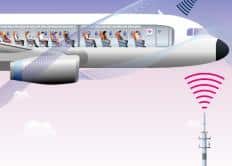TDF contribue à offrir l'accès à internet haut débit dans les avions