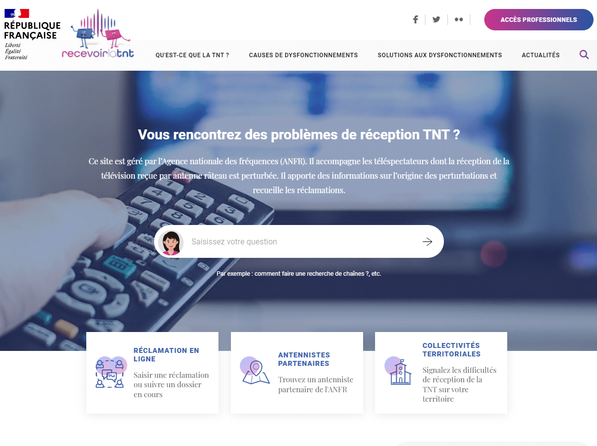TDF que faire en cas de problèmes de réception TNT