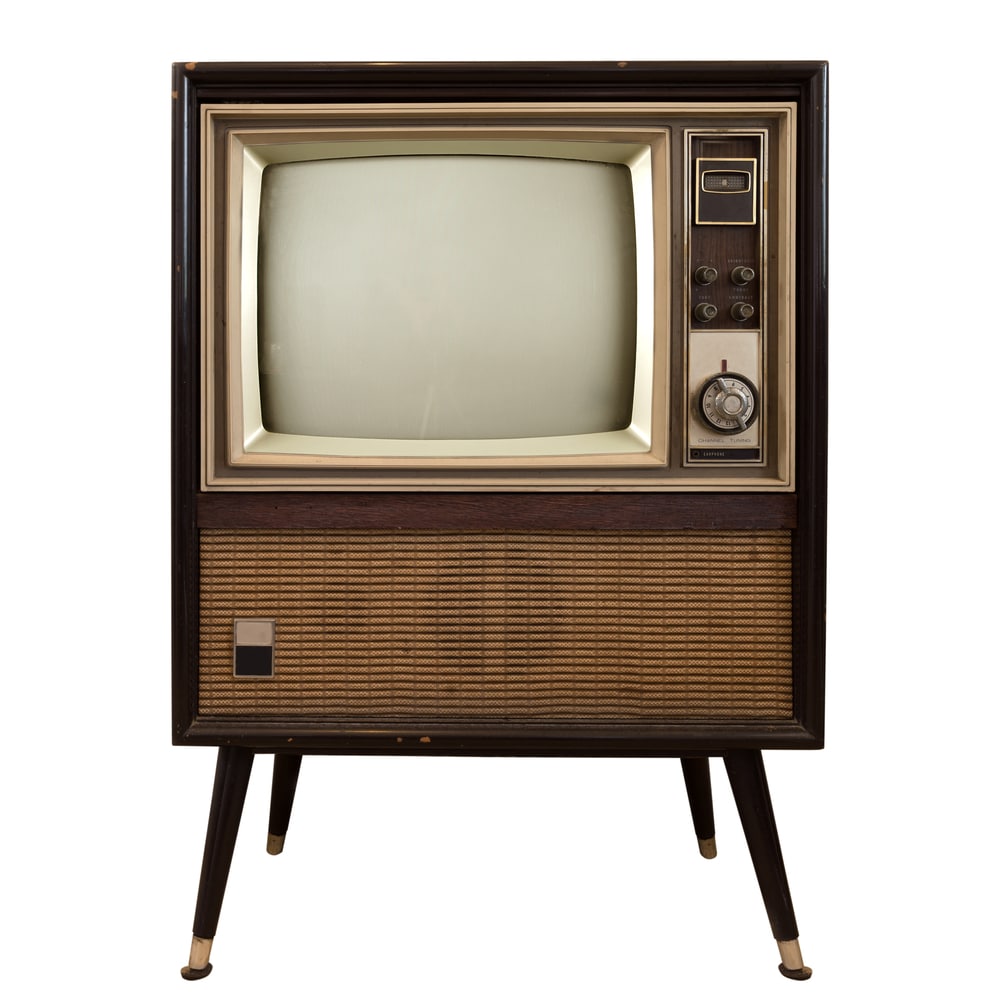 Poste de télévision vintage