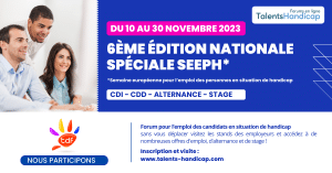 TDF participe au forum Talents handicap