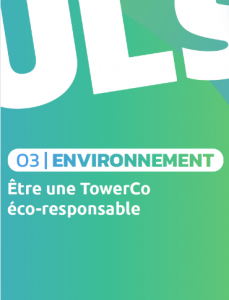Le livre blanc de TDF « Être une TowerCo éco-responsable » est paru