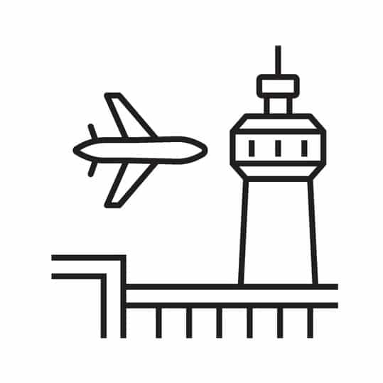 airport,vector,line,icon,set.,contains,linear,outline,icons,like