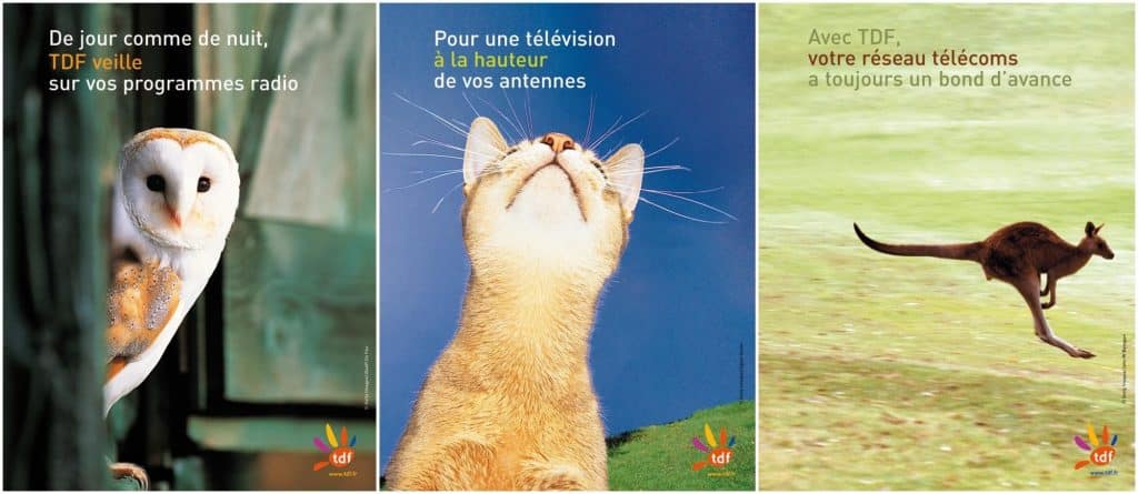 campagne pulicitaire activites tdf 2005