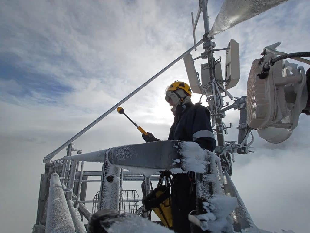 mesures de champ électromagnatique 2024 fort du sapey alpes