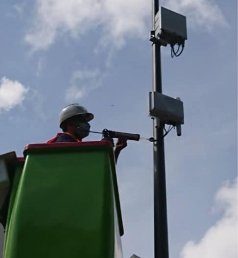 lampadaires connectés